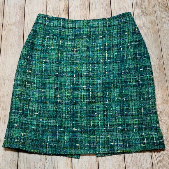kate spade Dresses & Skirts - Kate Spade Wool Blend Pencil Skirt, Size 8, Green